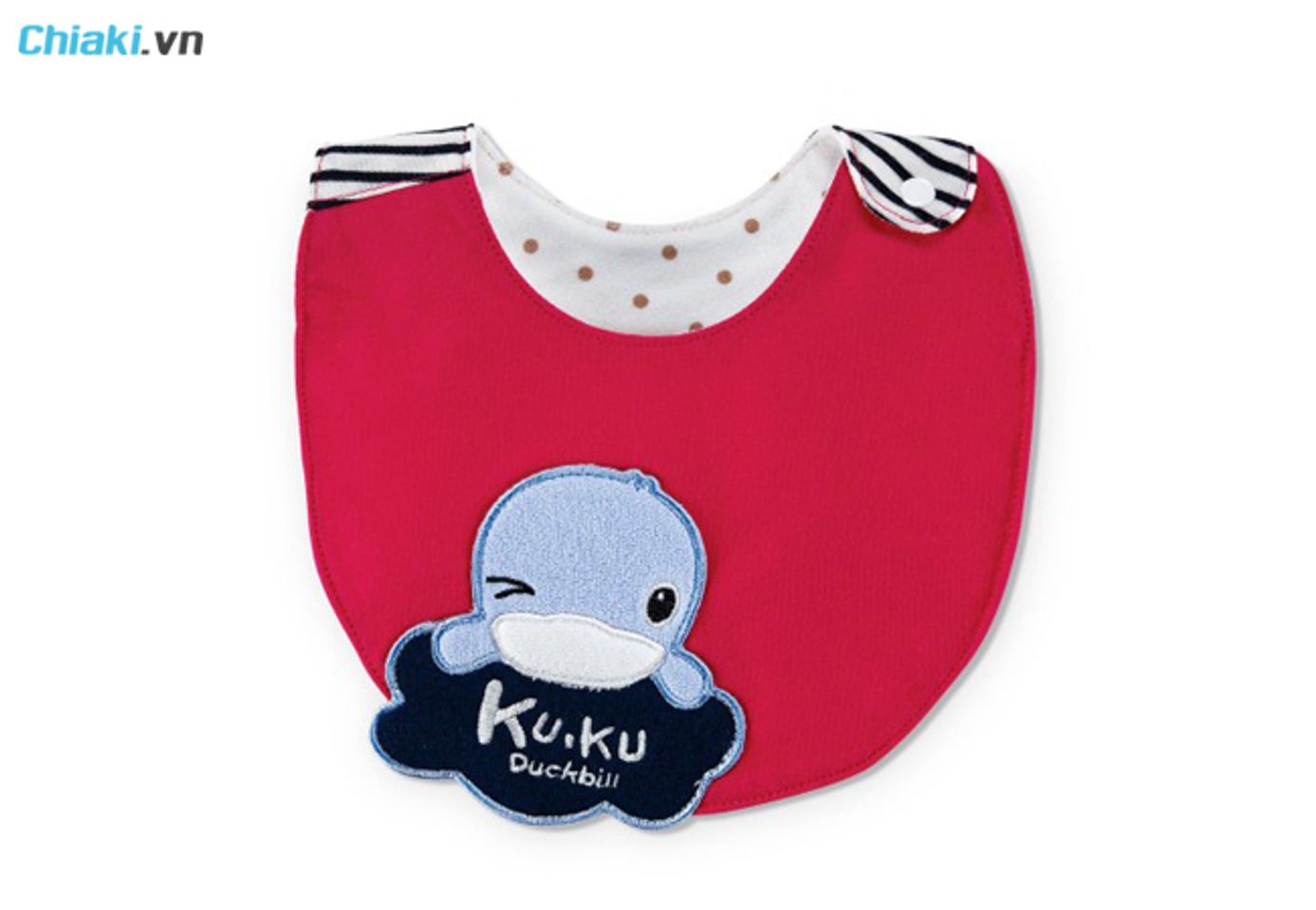 Yếm ăn dặm cotton KuKu