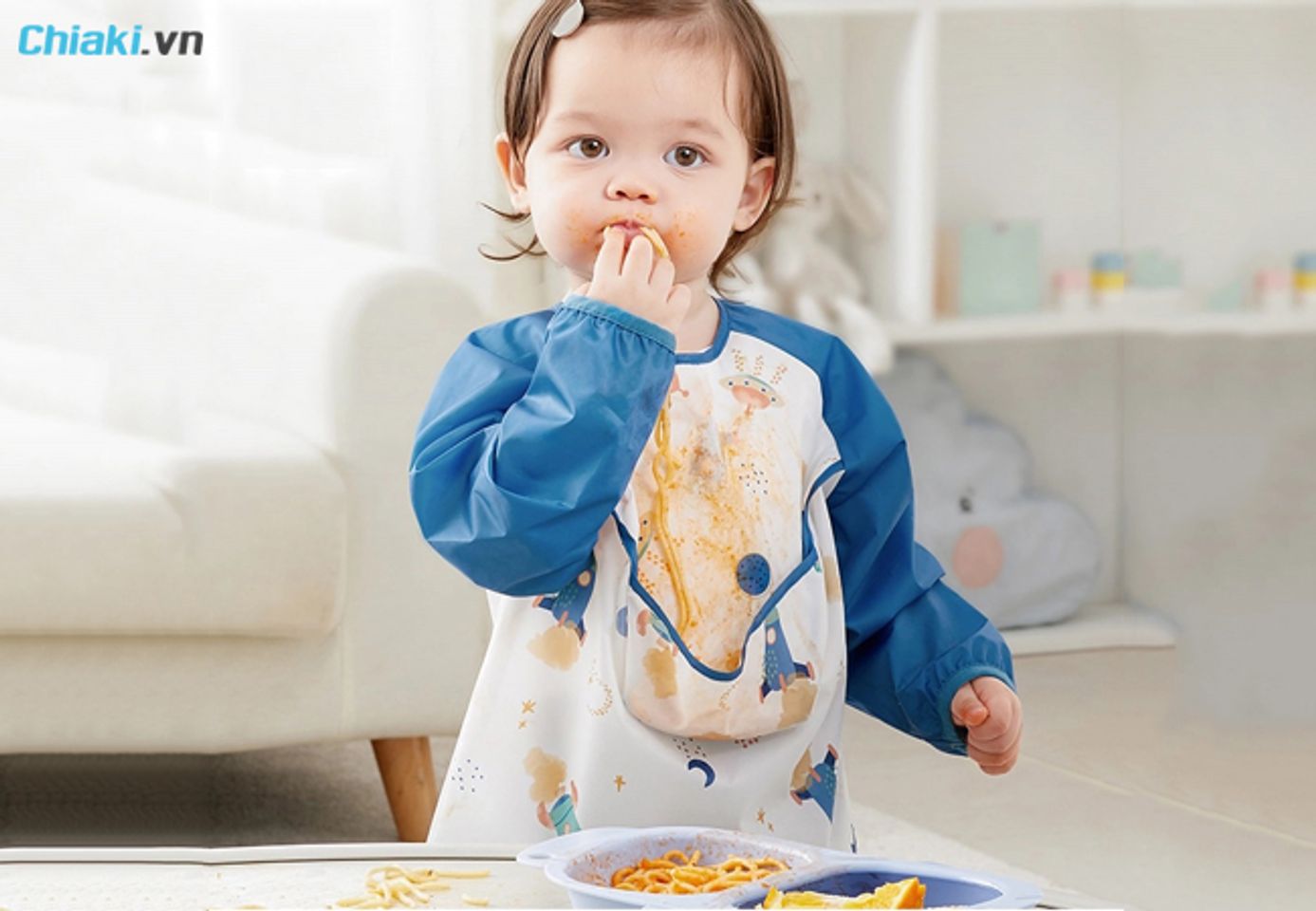 Yếm ăn dặm dạng &aacute;o