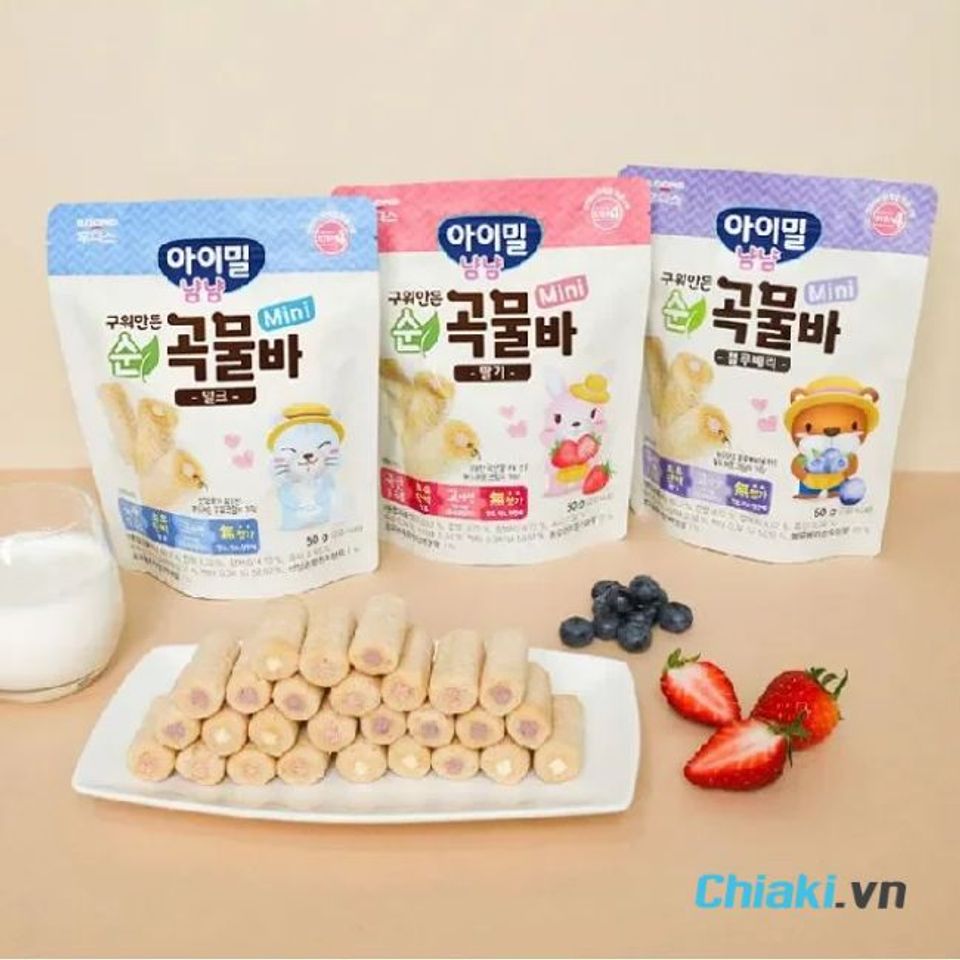 B&aacute;nh ngũ cốc ăn dặm H&agrave;n Quốc Ildong