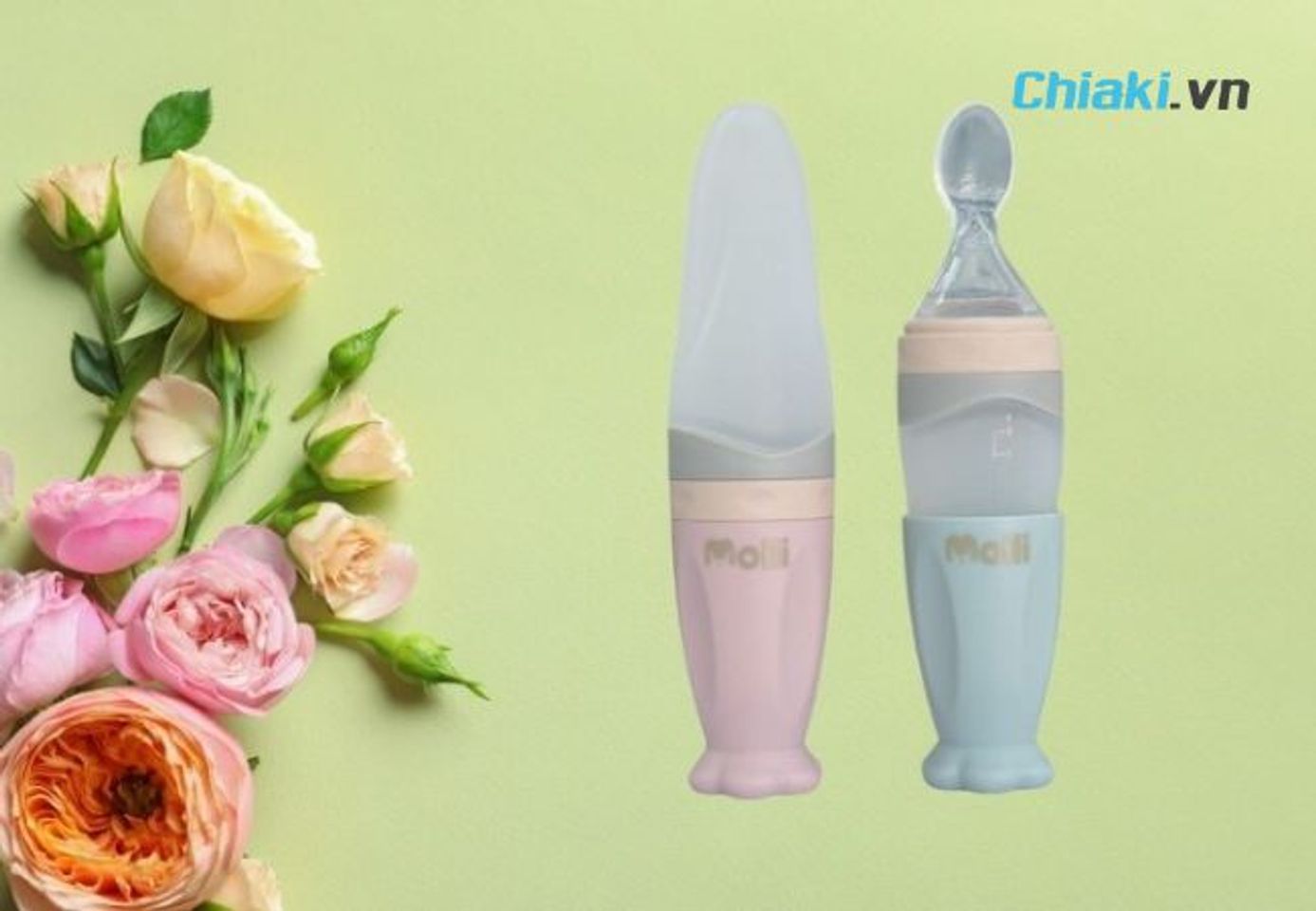B&igrave;nh tập ăn dặm cho b&eacute; Molli