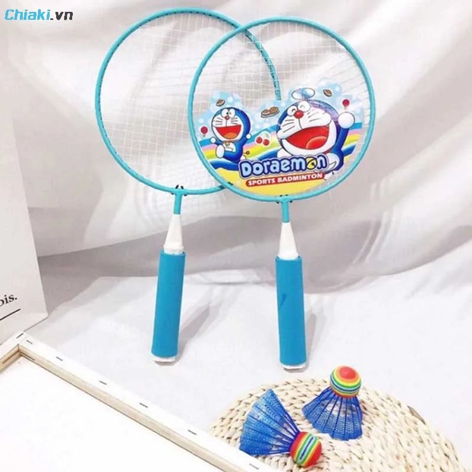 Bộ vợt gi&aacute; rẻ cầu l&ocirc;ng mini cho b&eacute; m&agrave;u sắc bắt mắt