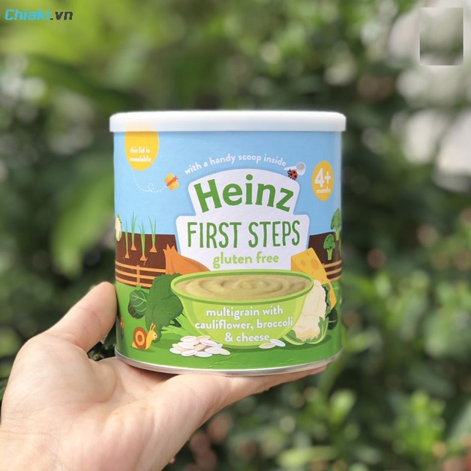 Bột ăn dặm Heinz cho b&eacute; 4 th&aacute;ng tuổi trở l&ecirc;n nhiều vị đơn giản, l&agrave;nh t&iacute;nh, dinh dưỡng