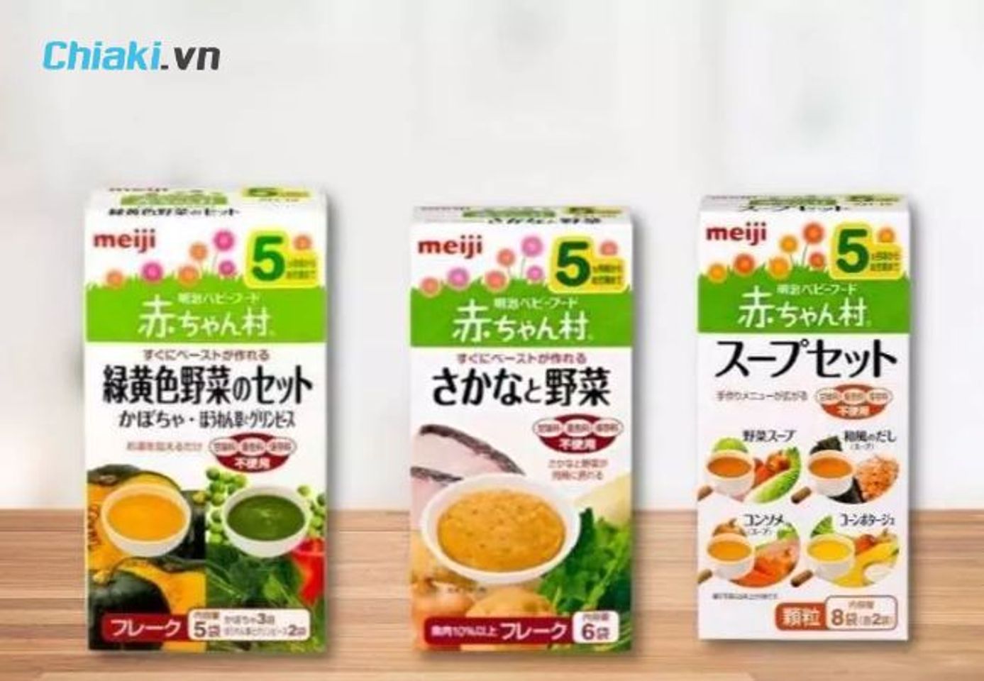 Bột ăn dặm số 5 Meiji