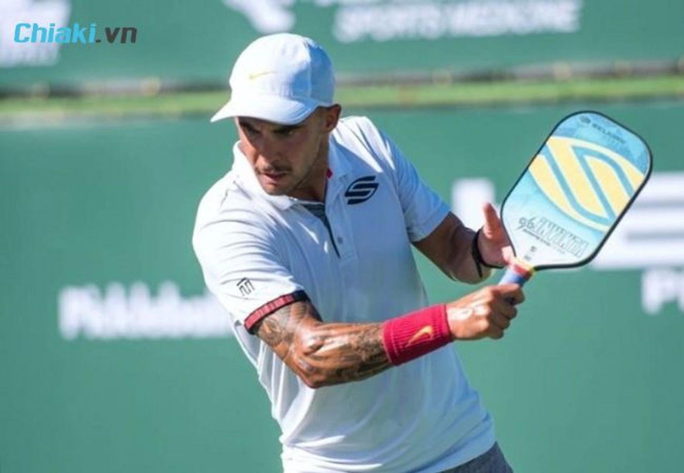 C&aacute;ch cầm vợt pickleball Semi-Western