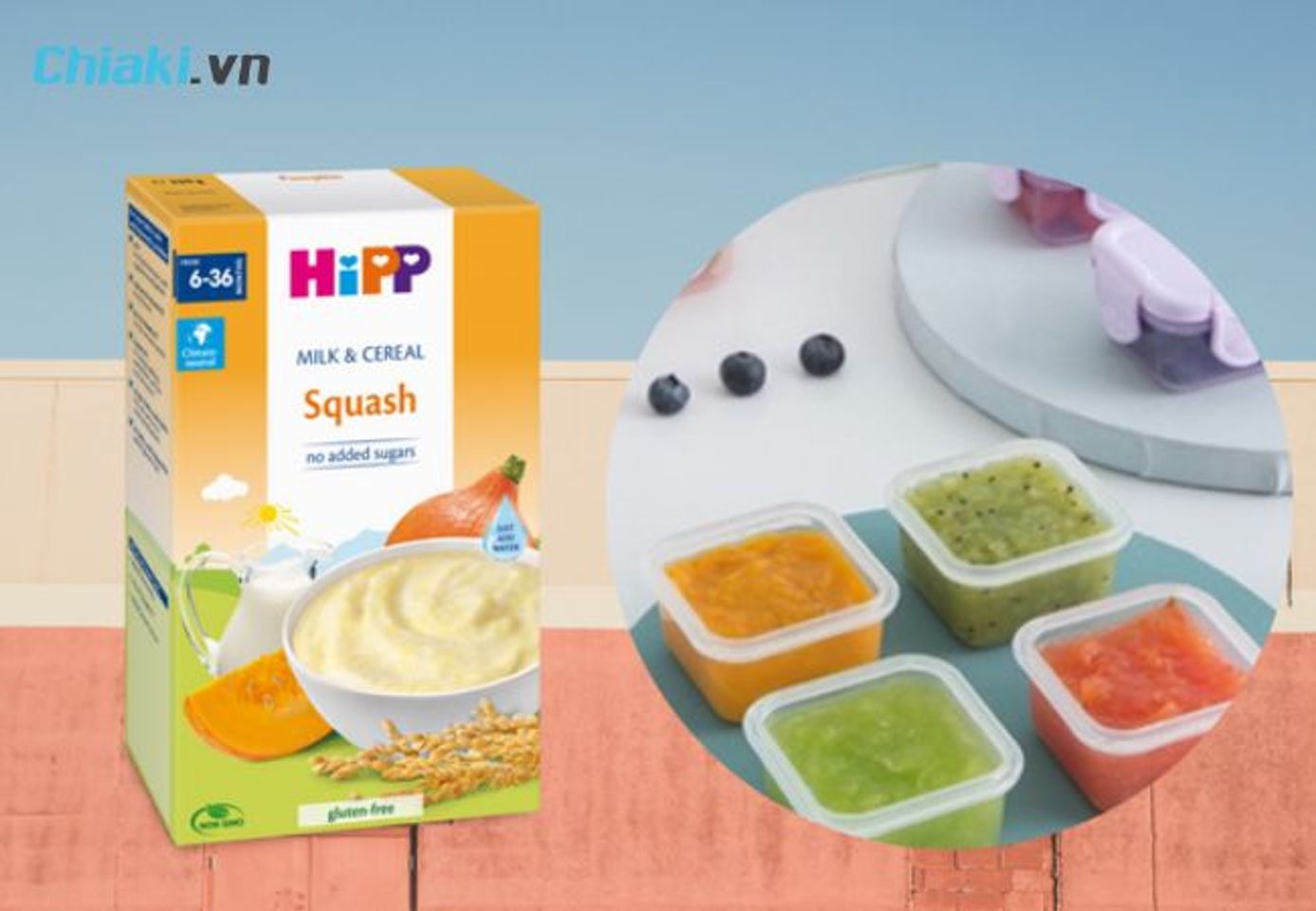 C&aacute;ch nấu bột Hipp với nước Dashi