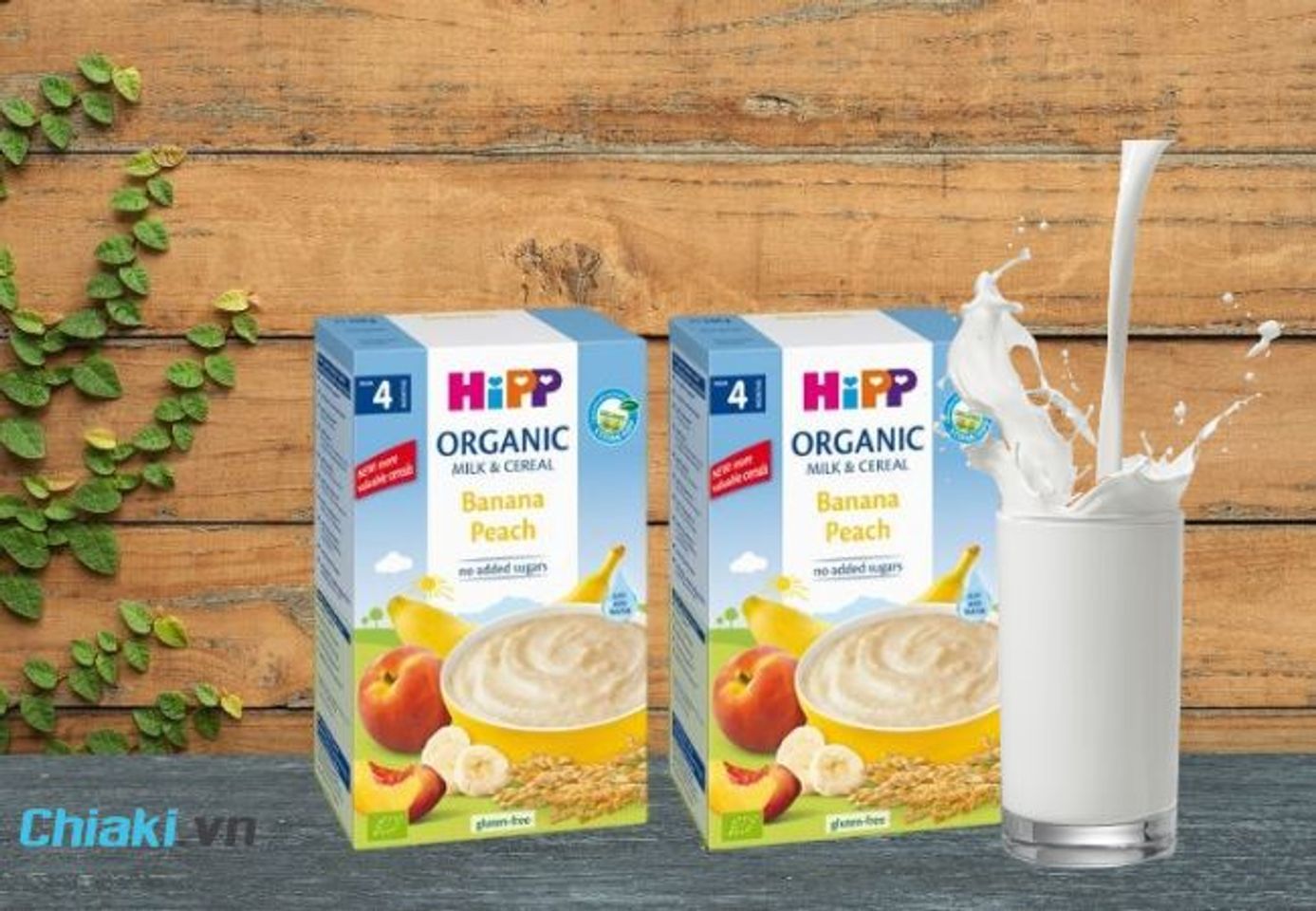 C&aacute;ch pha bột ăn dặm Hipp với sữa c&ocirc;ng thức