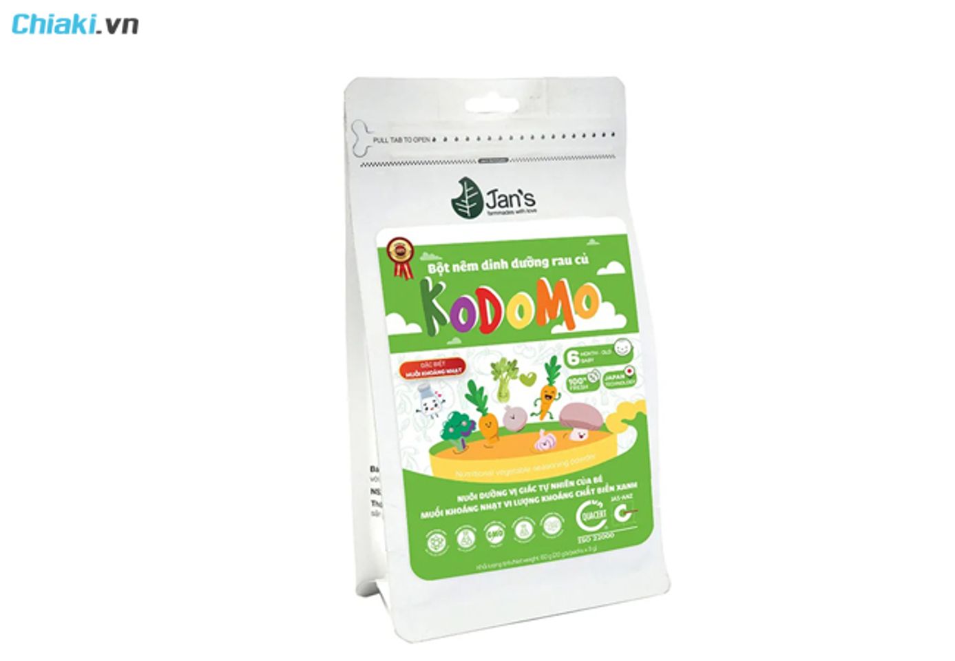Hạt n&ecirc;m d&agrave;nh cho trẻ ăn dặm Jan's Kodomo