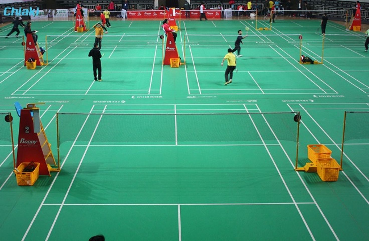 H&igrave;nh ảnh k&iacute;ch thước chuẩn s&acirc;n cầu l&ocirc;ng theo ti&ecirc;u chuẩn BWF