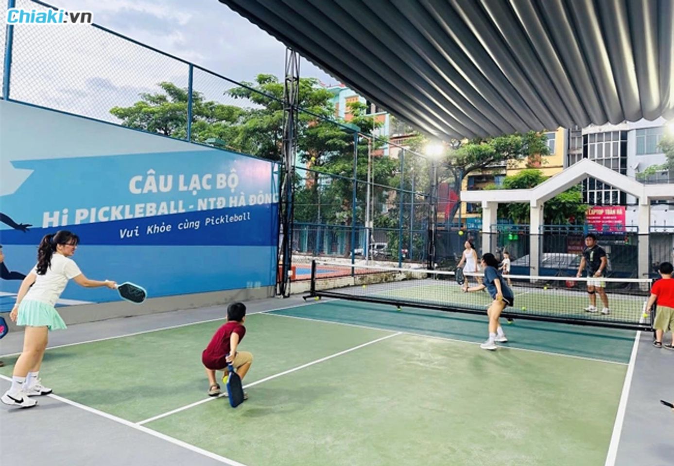 s&acirc;n pickleball h&agrave; đ&ocirc;ng Hi