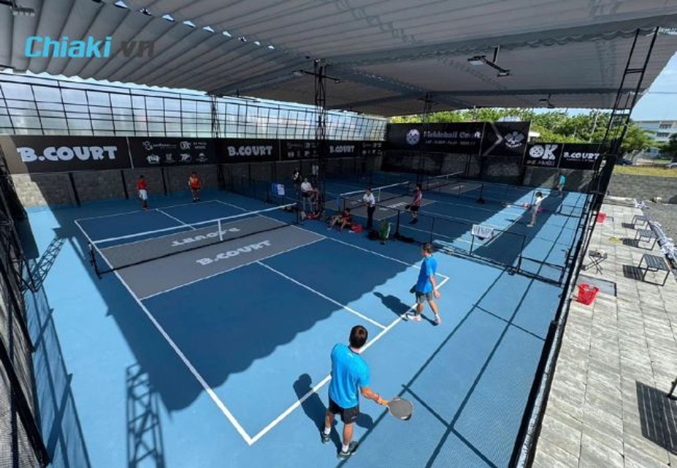 S&acirc;n Pickleball B-Court