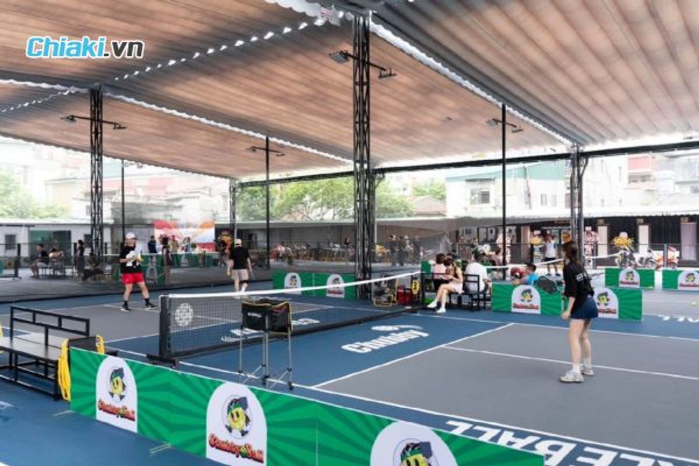 S&acirc;n Pickleball Ba Đ&igrave;nh Chubby Ball