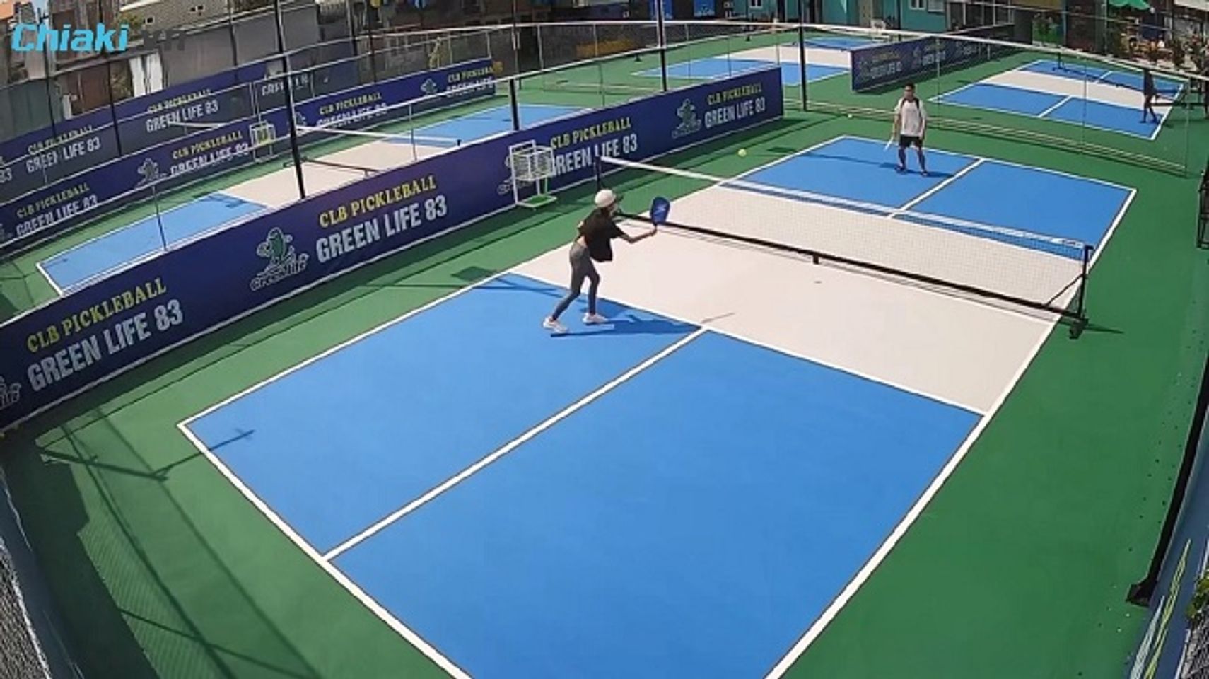 S&acirc;n Pickleball Green Life 83 dễ t&igrave;m kiếm v&agrave; thuận tiện đi lại