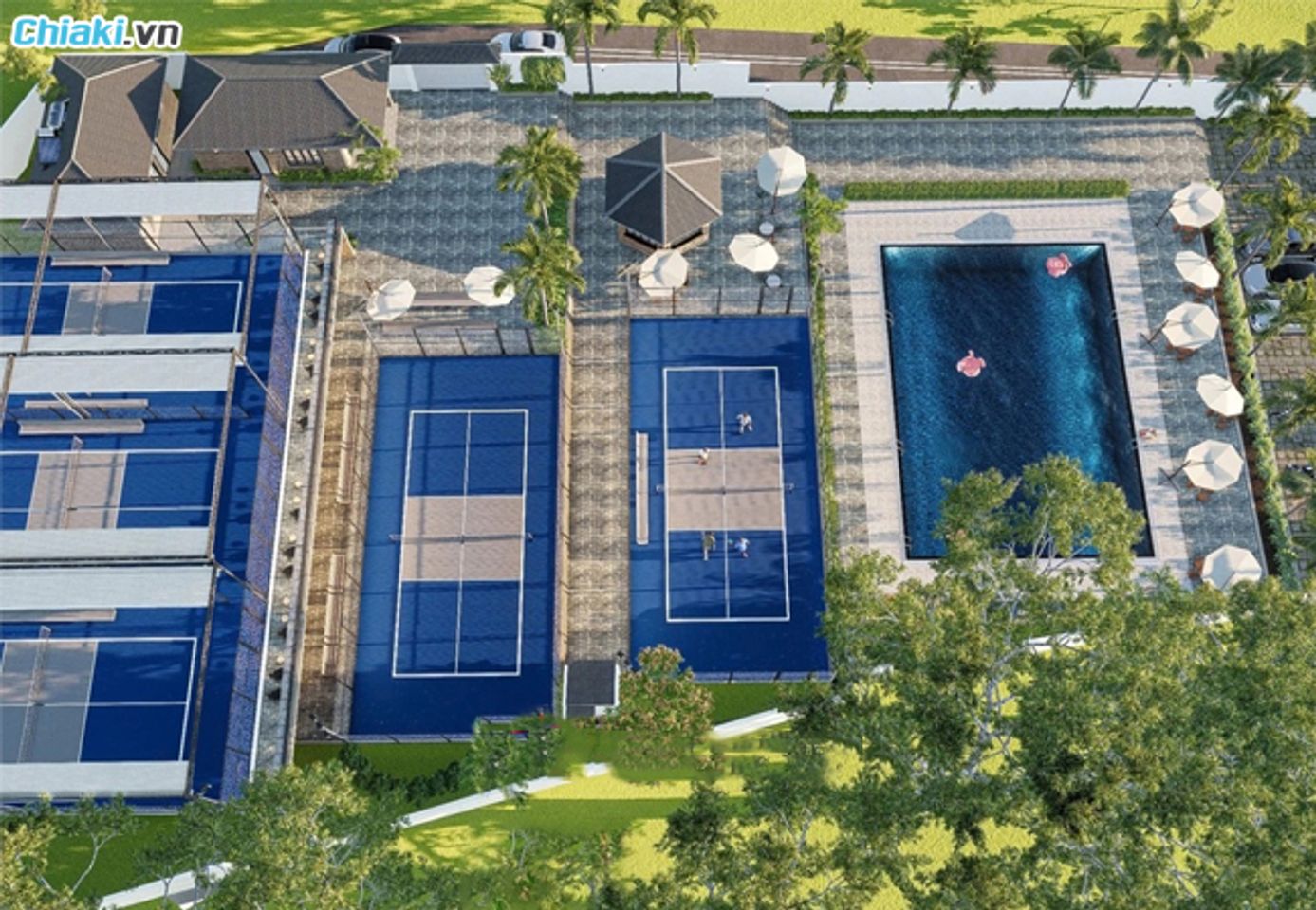 s&acirc;n pickleball gia lai Easter Club