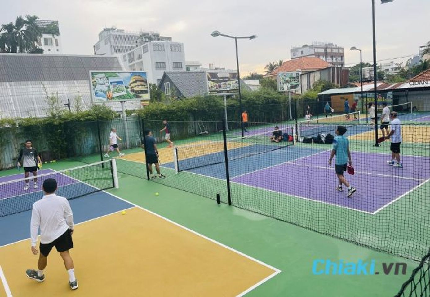S&acirc;n Pickleball G&ograve; Vấp Nh&agrave; M&igrave;nh