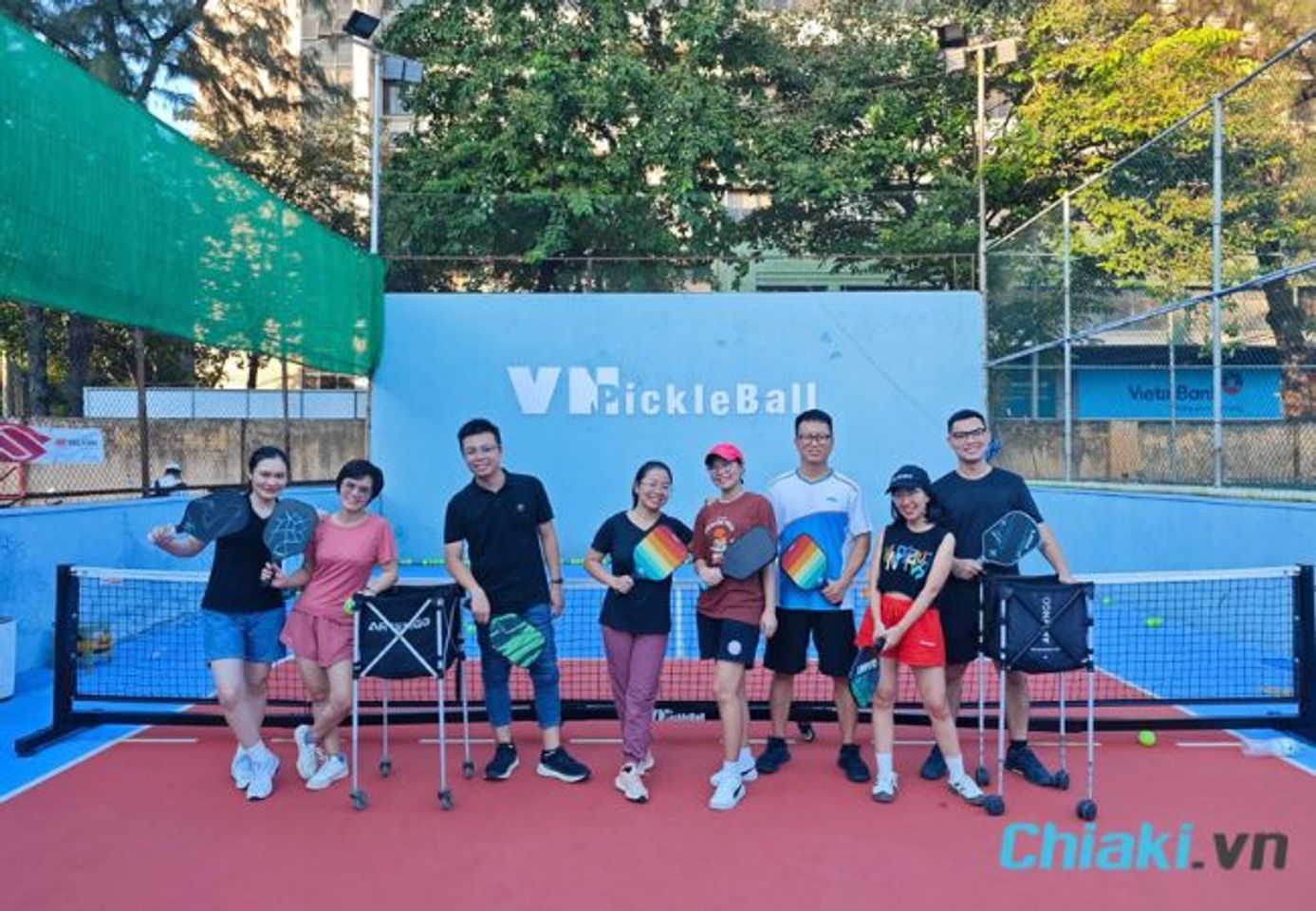 S&acirc;n Pickleball H&agrave; Nội B&aacute;ch Khoa