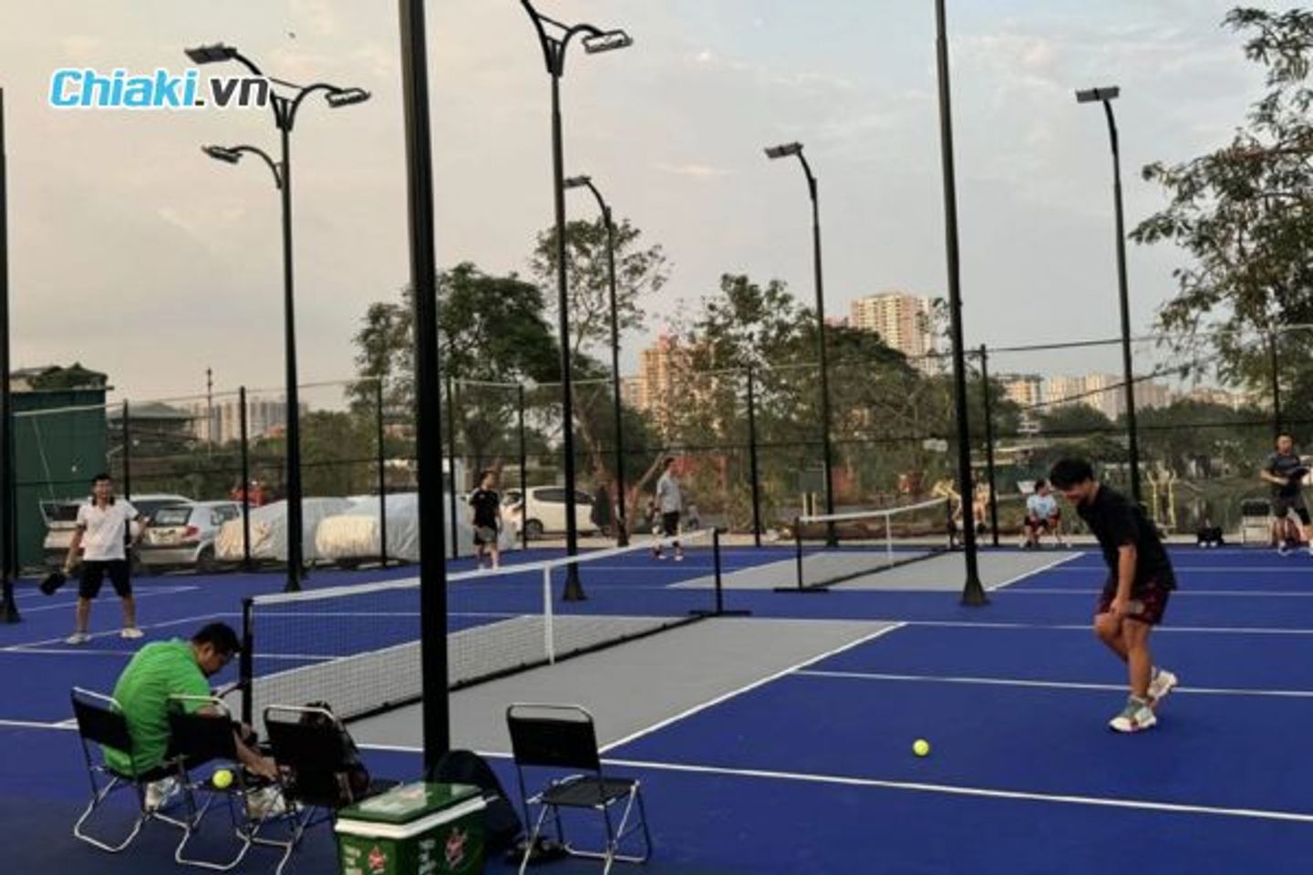 S&acirc;n Pickleball Định C&ocirc;ng
