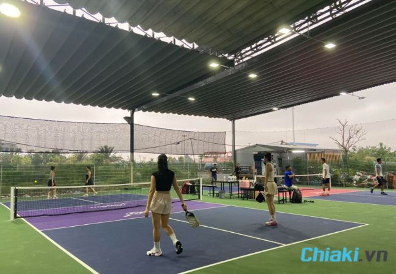S&acirc;n Pickleball Ngọc Thụy Long Bi&ecirc;n