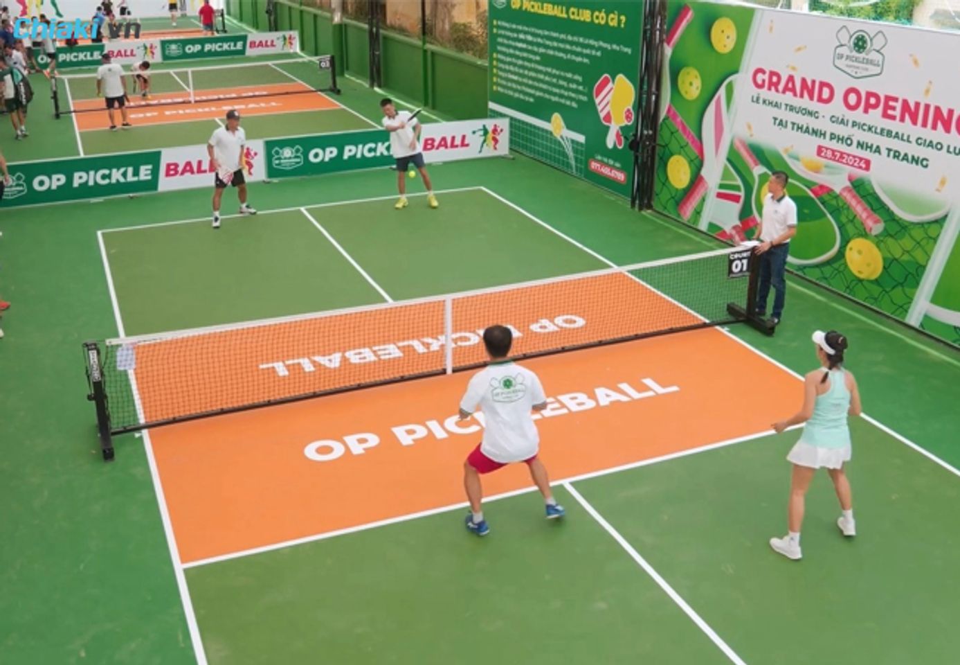 S&acirc;n Pickleball Nha Trang OP Pickleball