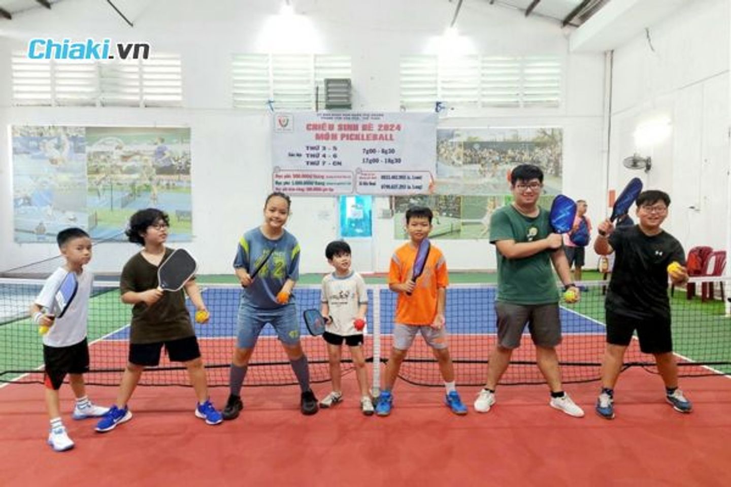 S&acirc;n chơi Pickleball d&agrave;nh cho mọi lứa tuổi
