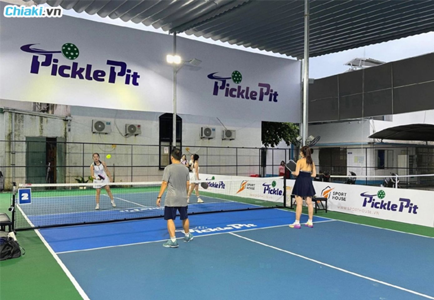 s&acirc;n pickleball đống đa Pickle Pit T&ocirc;n Đức Thắng