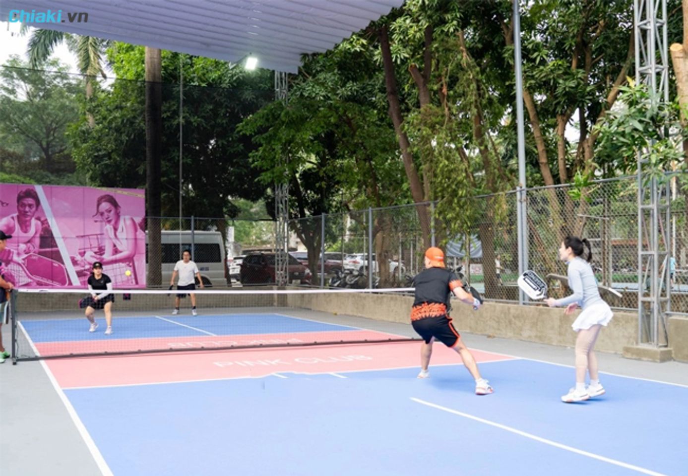 S&acirc;n Pickleball T&acirc;y Hồ Pink Club