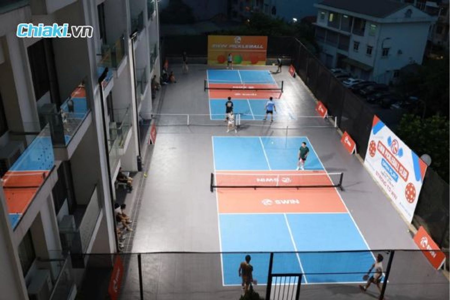 S&acirc;n Pickleball SWIN Nh&agrave; Kh&aacute;ch BQP