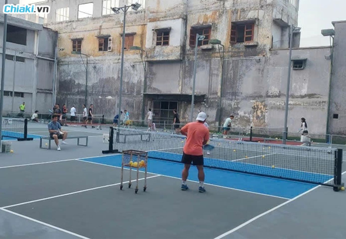 s&acirc;n pickleball đống đa Thịnh H&agrave;o