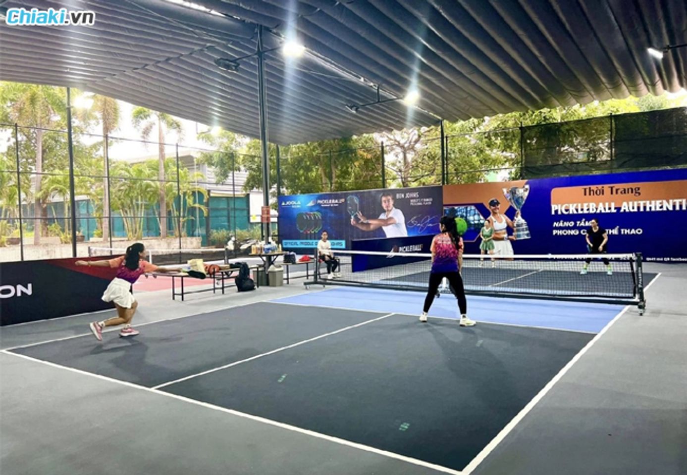 s&acirc;n pickleball h&agrave; đ&ocirc;ng Việt H&agrave;n Geleximco