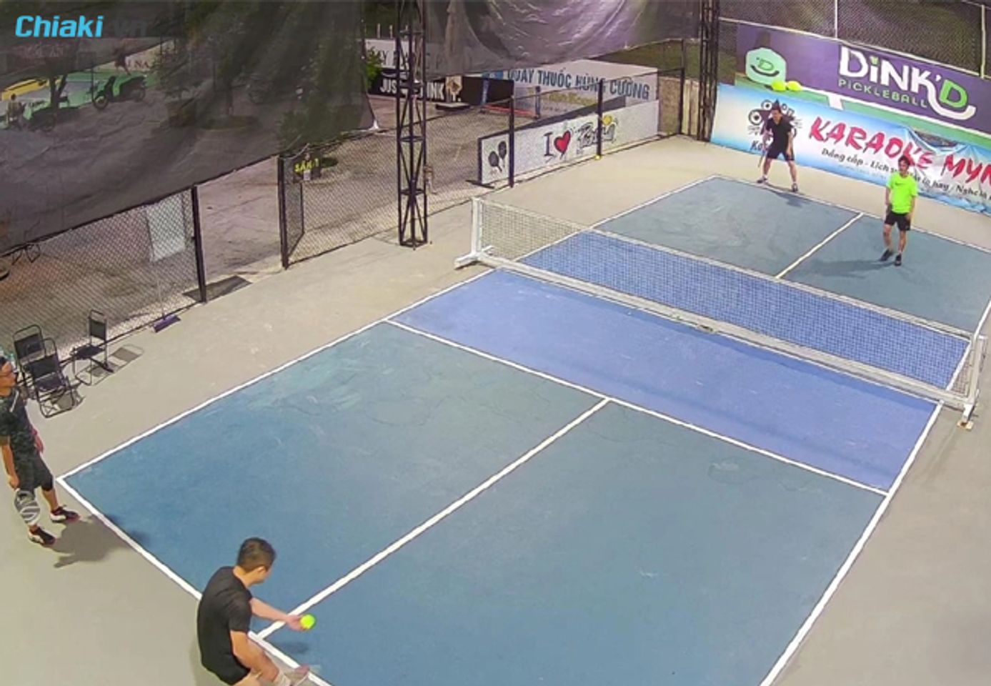 S&acirc;n pickleball quảng b&igrave;nh Tiger pickleball Station
