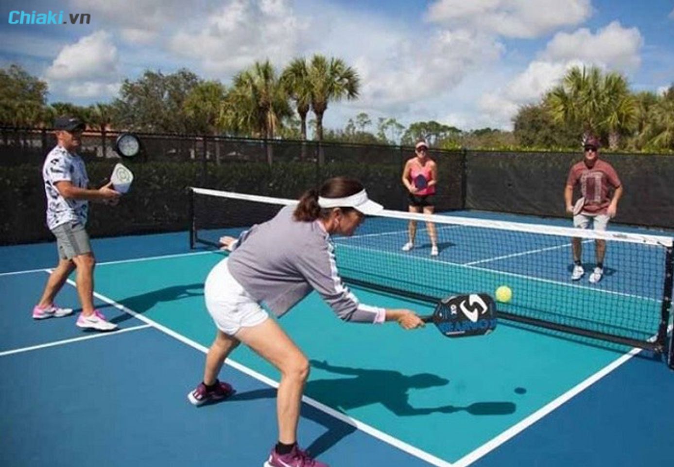C&aacute;c thuật ngữ trong pickleball về kỹ thuật chơi