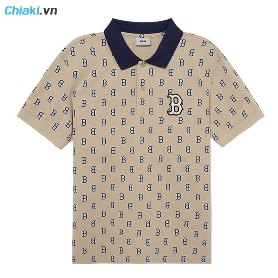 &aacute;o polo trung ni&ecirc;n MLB Karati Boston Red Sox 3LPQM0133-43BGL
