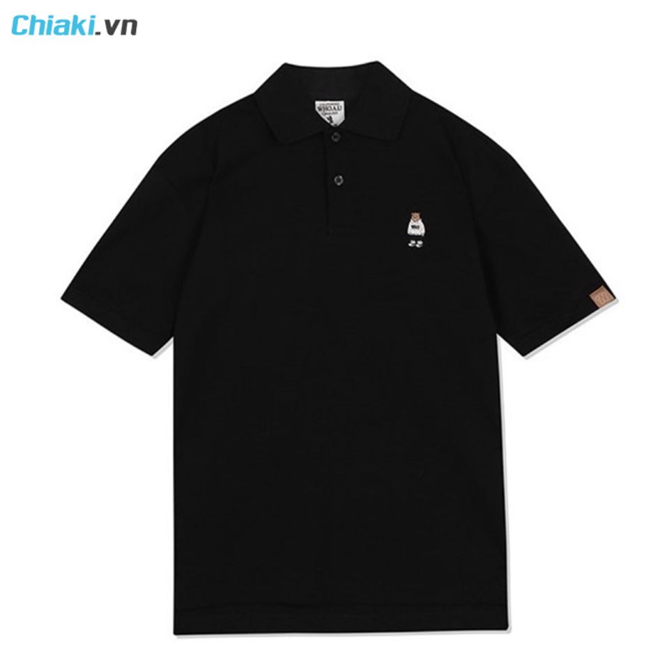 &aacute;o polo trung ni&ecirc;n Whoau Steve Short Sleeve Collar T-Shirt