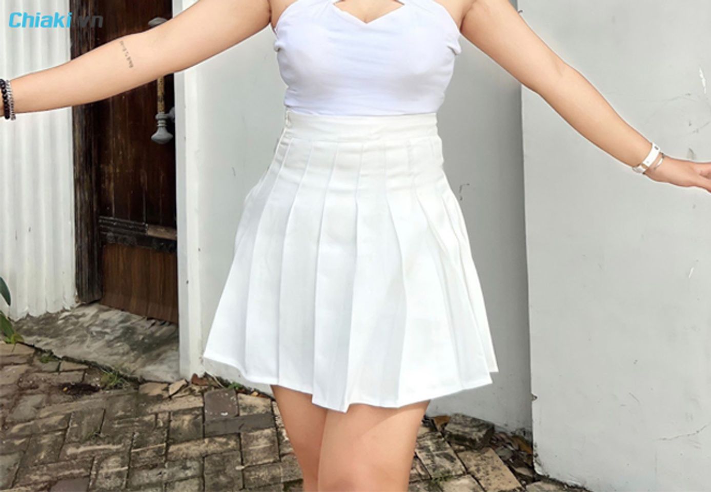 C&aacute;ch chọn ch&acirc;n v&aacute;y tennis big size