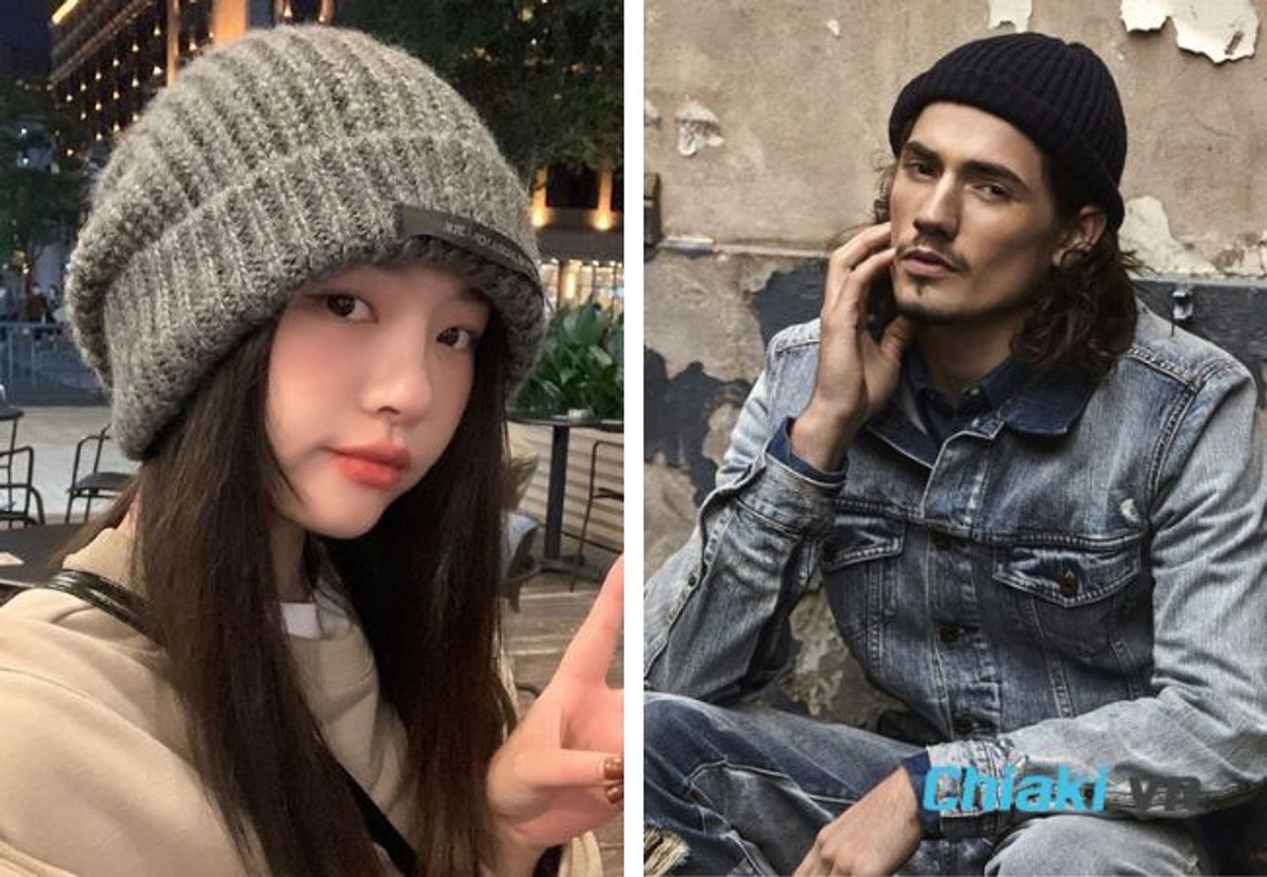 C&aacute;ch đội mũ len đẹp cho t&oacute;c d&agrave;i