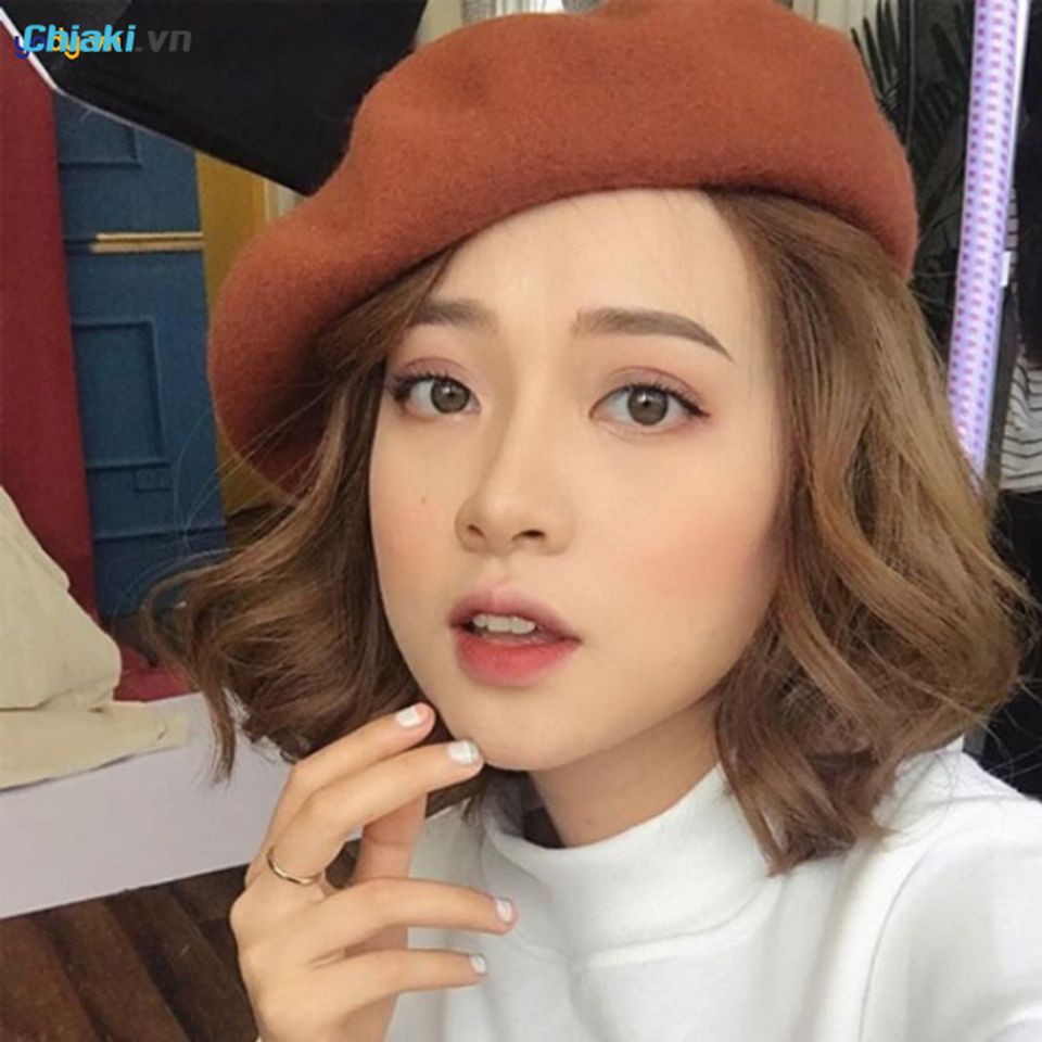 Cách đội mũ nồi beret đẹp, không bị rơi giúp ăn điểm nhan sắc