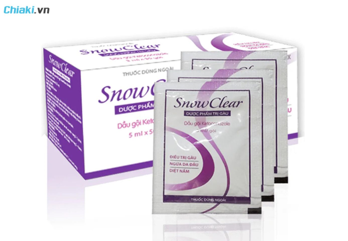 Dầu gội trị nấm ngứa da đầu SnowClear&nbsp;