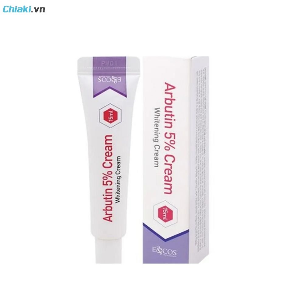 Kem dưỡng E&COS Arbutin 5% Whitening Cream