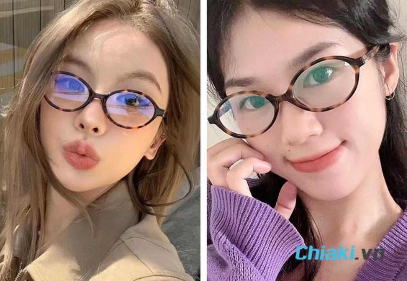 K&iacute;nh gọng oval cho mặt d&agrave;i