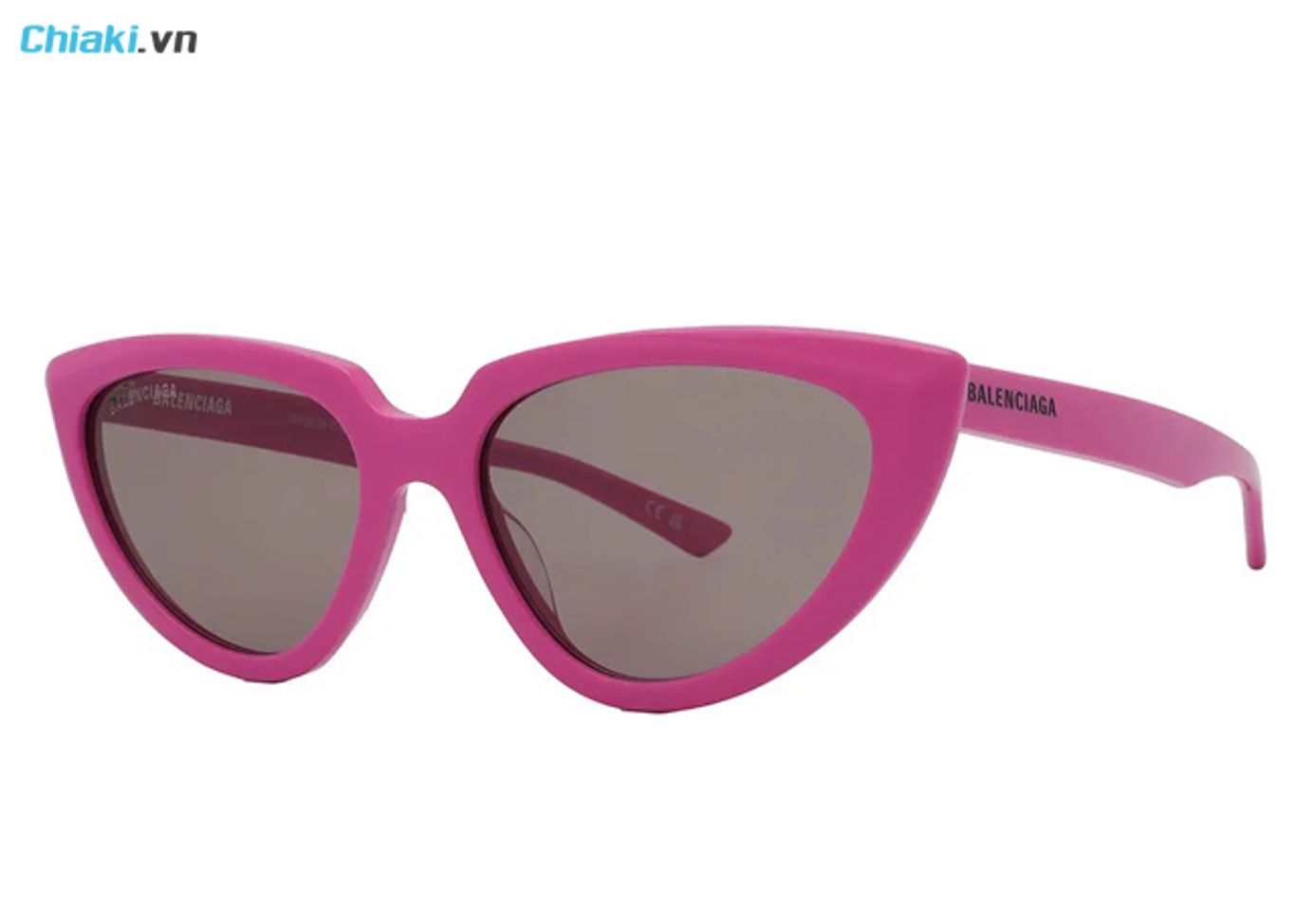K&iacute;nh cho mặt vu&ocirc;ng Balenciaga Brown Cat Eye Ladies Sunglasses