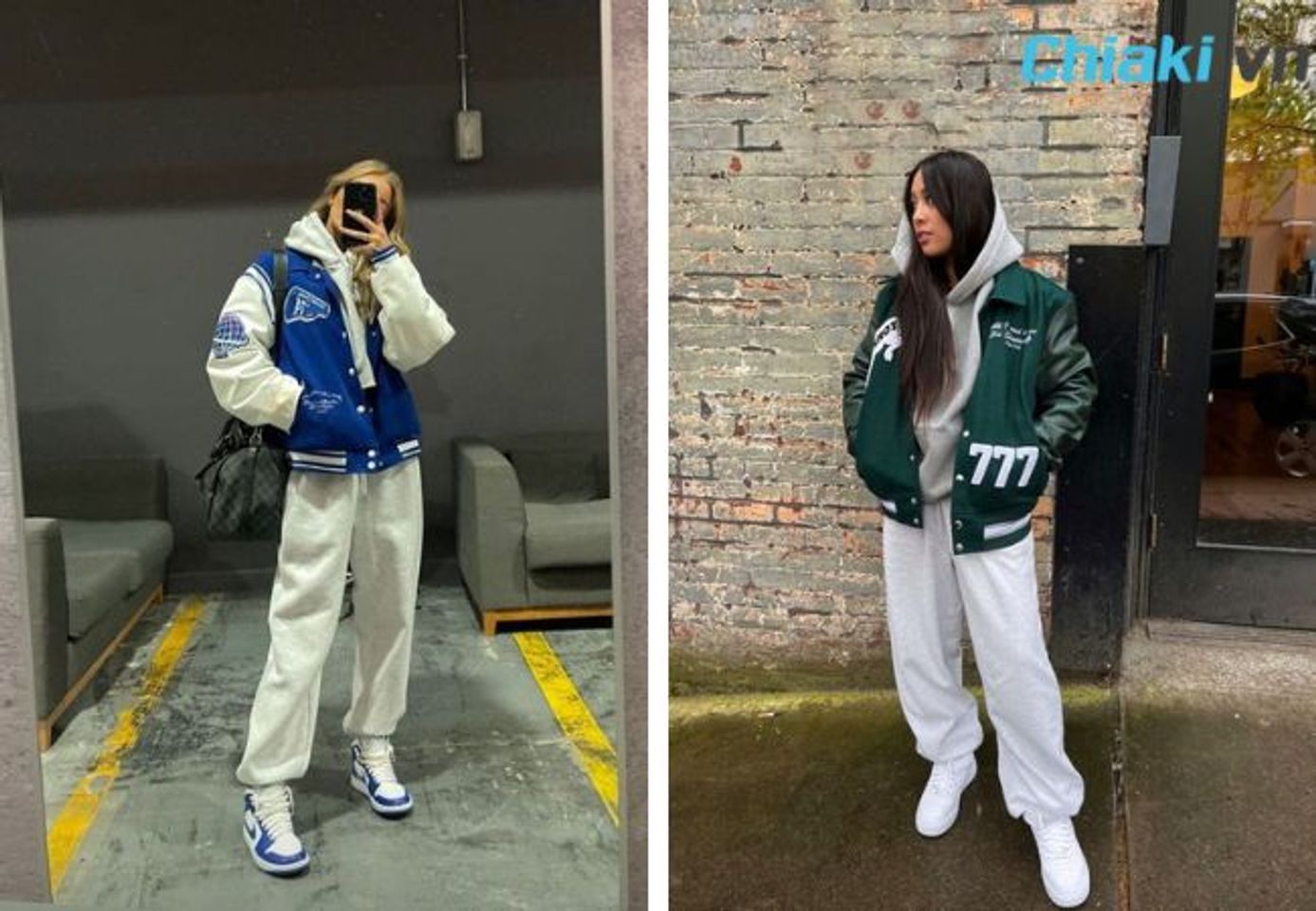 Phối &aacute;o b&oacute;ng ch&agrave;y nữ với &aacute;o hoodie&nbsp;