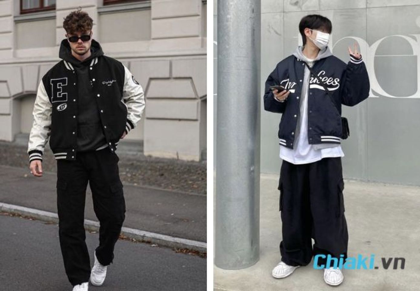 Phối đồ với &aacute;o b&oacute;ng ch&agrave;y nam v&agrave; &aacute;o hoodie
