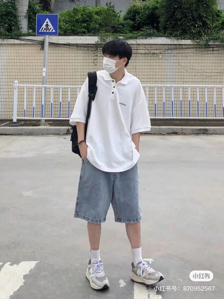 Lưu &yacute; khi phối đồ với &aacute;o Polo form rộng
