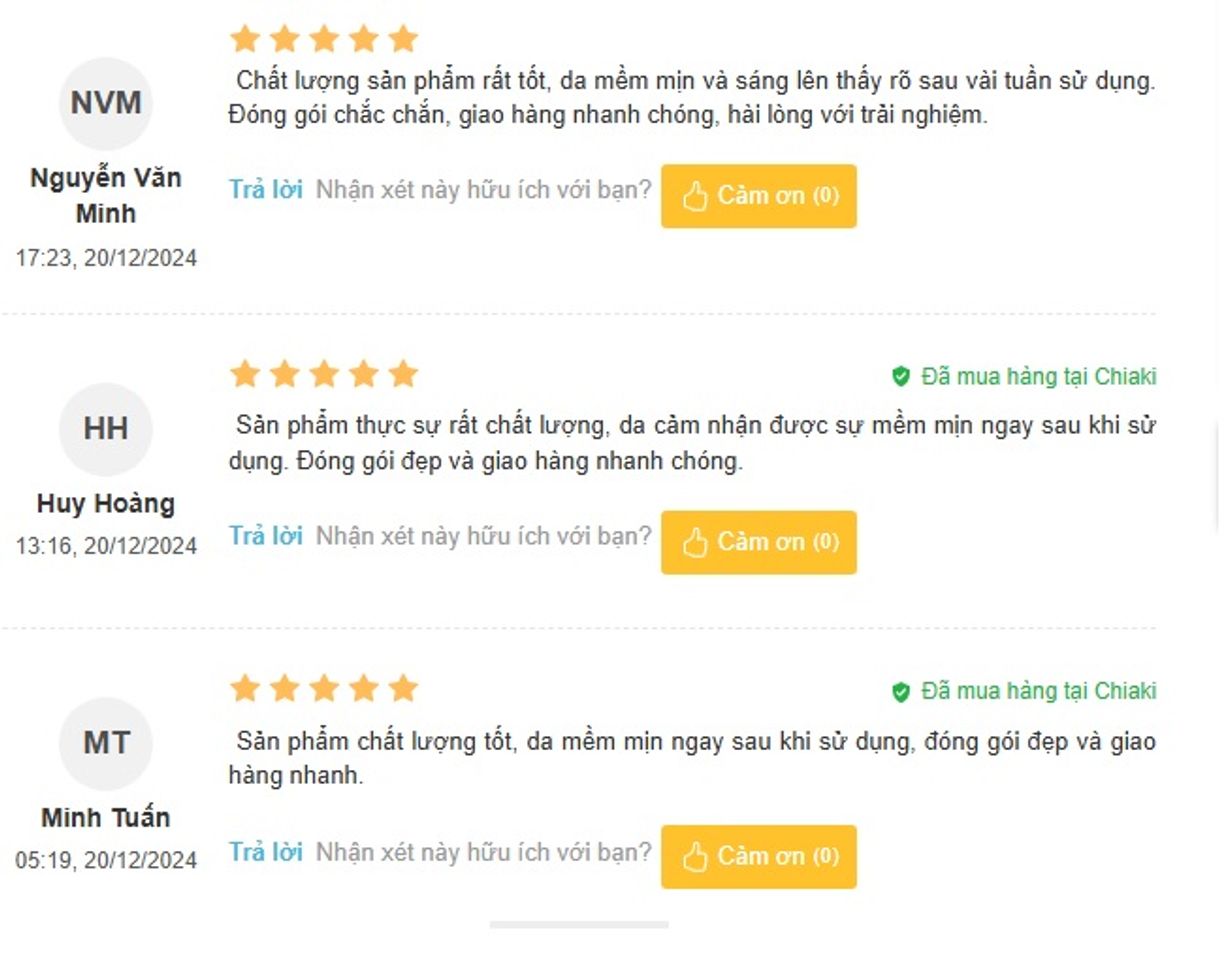 Review sữa dưỡng thể Vaseline Gluta Hya Pro-Age Restore