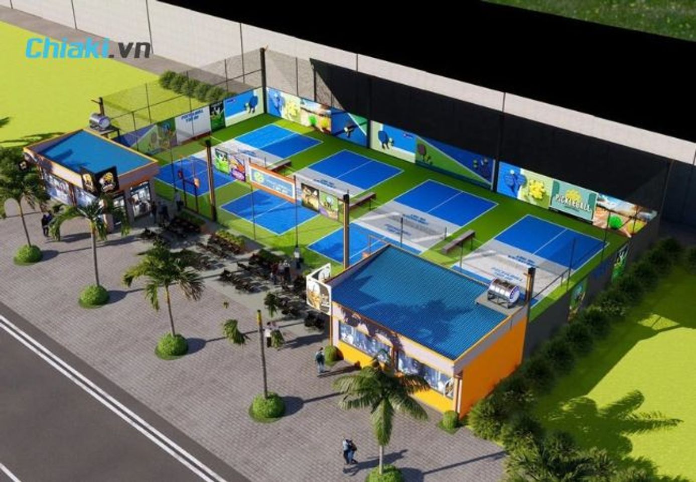 S&acirc;n Pickleball T&acirc;n An