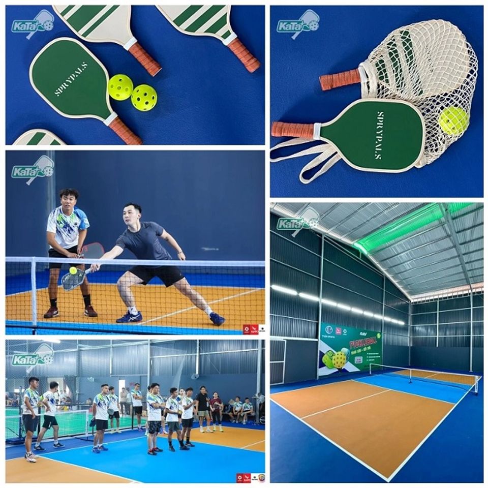 S&acirc;n Pickleball Kata x&acirc;y mới đạt chuẩn quốc tế