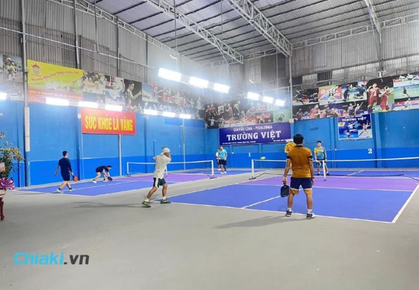 S&acirc;n Pickleball Trường Việt