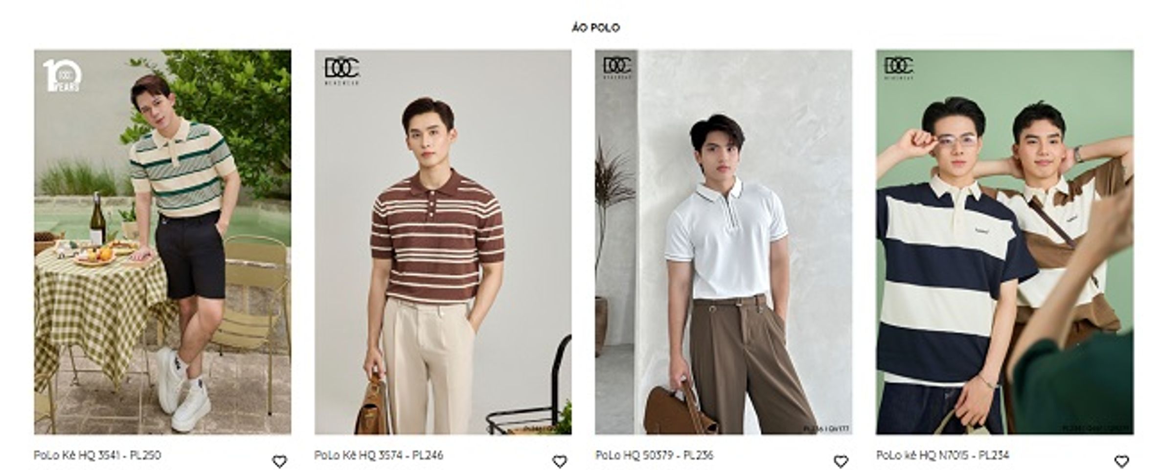 Shop &aacute;o polo nam - Độc - Menswear