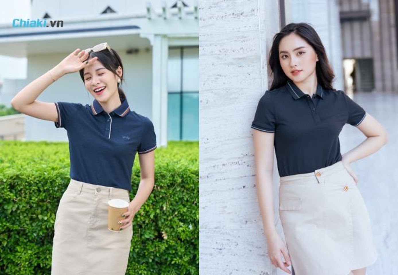 C&aacute;ch chọn size &aacute;o polo nữ theo c&acirc;n nặng v&agrave; chiều cao