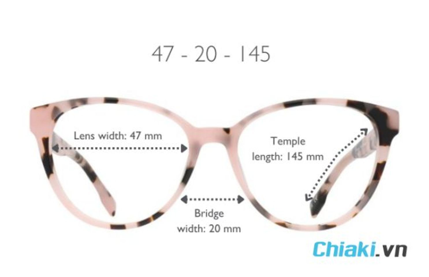 C&aacute;c loại size k&iacute;nh phổ biến hiện nay