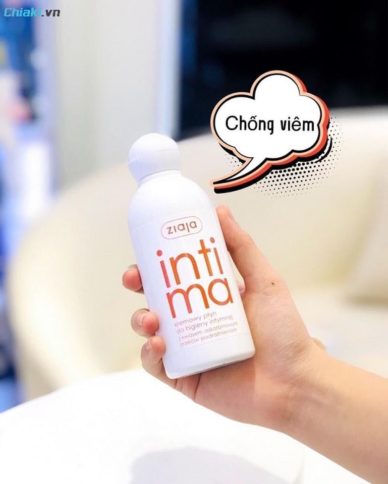 Dung dịch vệ sinh intima m&agrave;u cam hỗ trợ chống vi&ecirc;m 